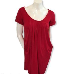 Moteph Red Cutout Back Dress